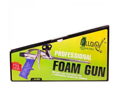 Alloid. Пистолет для монтажной пены GF-0501 с тефлоновым покрытием держателя (GF-0501)