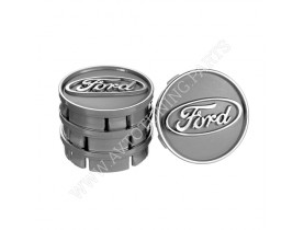 Заглушка колесного диска Ford 60x55 серый ABS пластик (4шт.) 50019 (50019) - Колпаки