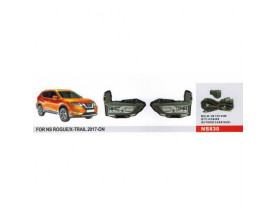 Фари додаткової моделі Nissan X-Trail/Rogue 2017-20/NS-830/H8-12V35W/ел.проводка (NS-830) / Оптика модельна