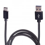 Кабель USB - Type С (Black) ((200) Bk)