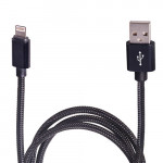 Кабель USB - Apple (Black) ((100) Bk)
