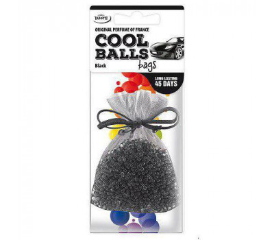 Ароматизатор на зеркало мешочек Tasotti/серия "Cool Balls Bags" - Black (115423)