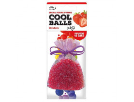 Ароматизатор на дзеркало мішечок Tasotti/серія &quot;Cool Balls Bags&quot; - Strawberry (115461) / Освіжувачі TASOTTI