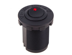 Кнопка врезная в планку 12V 20A RED (10243 12V 20A RED) - Приборы для врезки в торпеду