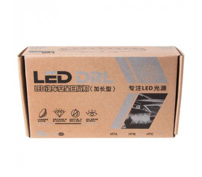 Фари додаткового/денного світла XS-009 DRL 00 9LED/4W/12V/пластик/257*28mm/ 47363 (XS-009)