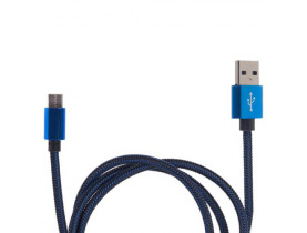 Кабель USB - Type С (Blue) ((200) Bl) / Кабелі