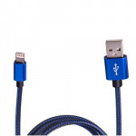 Кабель USB - Apple (Blue) ((100) Bl)