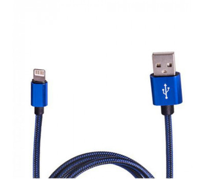 Кабель USB - Apple (Blue) ((100) Bl)