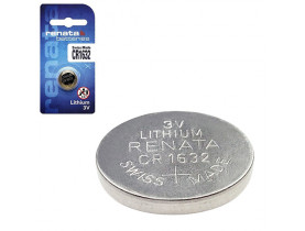 Батарейка Renata CR1632-U1 Lithium 3V (CR1632-U1) / ЕЛЕКТРООБЛАДНАННЯ