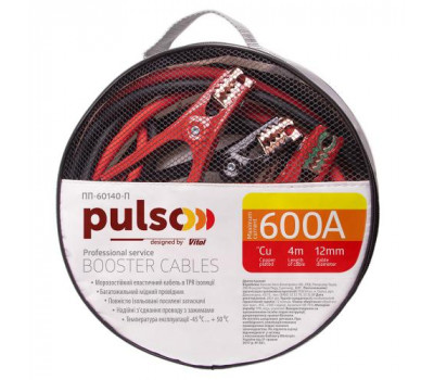 Провода пусковые PULSO 600А (до -45С) 4,0м в чехле (ПП-60140-П)