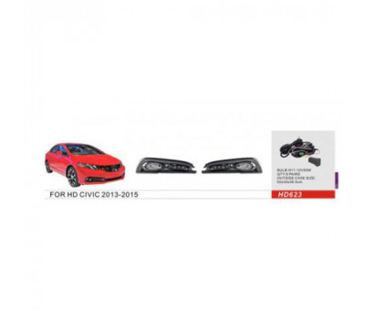 Фары доп.модель Honda Civic/2013-15/HD-623/H11-12V55W/эл.проводка (HD-623)