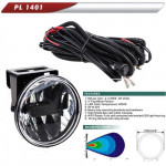 Фара дод. PL-1401 LED-CREE/10-32V/2*6W/2*400LM/6000К/D=100mm/ел.проводка (PL-1401-LED)
