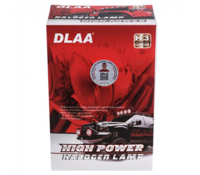 Фара додаткова DLAA 8141-W/H3-12V-55W/164*88mm/кришка (LA 8141-W)