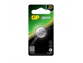 Батарейка GP дисковая Lithium Button Cell 3.0V CR2016-U1 литиевые (CR2016) - ЭЛЕКТРООБОРУДОВАНИЕ