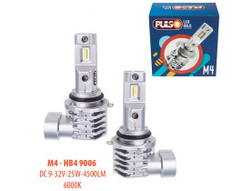 Лампи PULSO M4-HB4 9006/LED-chips CREE/9-32v/2x25w/4500Lm/6000K (M4-HB4 9006) / Лампи LED