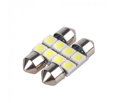Лампы PULSO/софитные/LED SV8.5/T11x31mm/4 SMD-5050/12v/White (LP-85314)