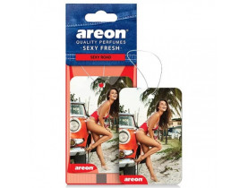 Освежитель воздуха AREON сухой листик Sexy Fresh Sexy Road (ASF02) - Освежители  AREON