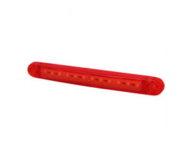 Повторитель габарита (палец) 15 LED 12/24V красный (TH-1510-red) - Стопы дополнительные