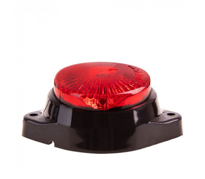 Повторитель габарита (круглый) 4 LED 12/24V красный 35*50*80 мм GERAY (201616-K)