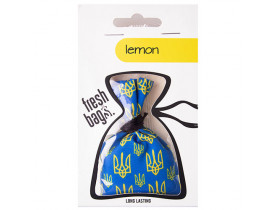 Освіжувач повітря FRESH BAG Ukraine 1 Lemon (RSFBU1) / ДОГЛЯД ЗА КУЗОВОМ І САЛОНОМ