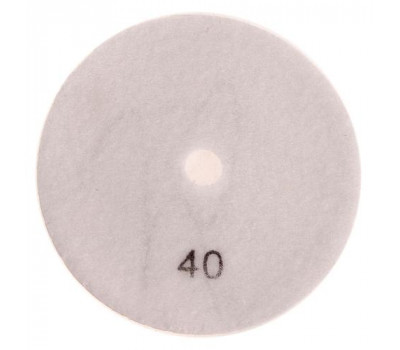 Alloid. Круг алмазный шлифовальный на липучке 125 мм, зерно 40 (DD-125040)