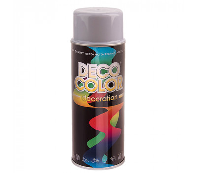Deco Color Краска аэроз. 400ml Decoration/серый (RAL7001/65947)