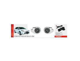 Фары дополнительной модели Ford Focus 2012-13/FD-683/эл.проводка (FD-683) - СВЕТ