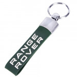 Брелок с резиновым ремешком RANGE ROVER зеленый. (Резиновый. Рем. RR)