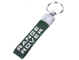 Брелок із гумовим ремінцем RANGE ROVER зелений. (Гумовий. Рем. RR) / Брелоки з гумовим ремінцем