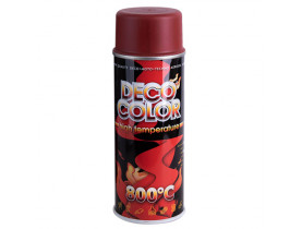 Deco Color Краска аэроз. 400ml /термостойкая 800*С красный (725328) / Професійна автохімія
