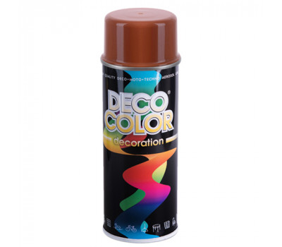 Deco Color Краска аэроз. 400ml Decoration/коричневый (RAL8004/66307)