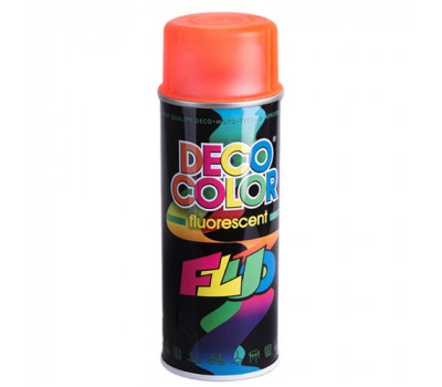 Deco Color Краска аэроз. 400ml Decoration флуоресцентная/красный (68339/726387)