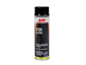 APP Средство для защиты шасси B100 Autobit 0.5l,черное (050600) - Расходники для малярных работ