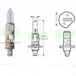Лампа автомобильная  Галогенная лампа Trifa H1 12V 55W Spare kit (01655-250)