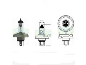 Лампа автомобильная  Галогенная лампа для фары Trifa R2 12V 45/40W P 45t (01620) - Лампы TRIFA