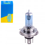 Лампа автомобильная  Галогенная лампа для фары Trifa H4 12V 60/55W Xenon blue (61661)