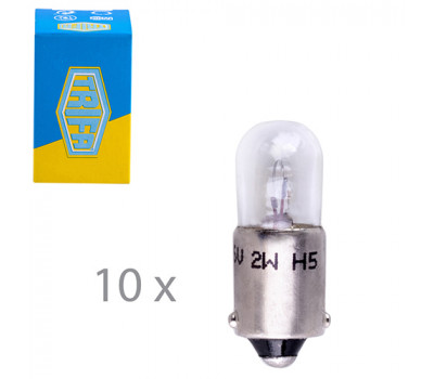 Лампа автомобильная  индикаторная лампа Trifa 6V 2,0W BA 9s (00108)
