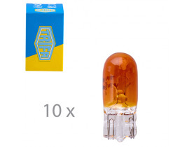 Лампа автомобильная с клиновидним цоколем Trifa 12V  WY5W W 2,1x9,5d amber (81732) - Лампы TRIFA