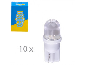 Лампа автомобильная светодиодная LED с пластиковим цоколем Trifa 12V 0,27W W2,1x9,5d T10 20mA white (02807) - Лампы TRIFA
