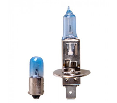 Лампа автомобильная Лампы двойная коробка 12V с 2  лампами H1 и 2 T4W Trifa (801-05)