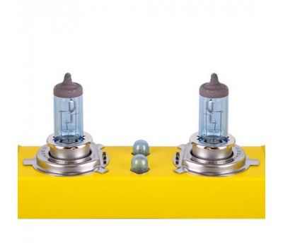 Лампа автомобильная Лампы двойная коробка 12V с 2  лампами H4 и 2 W5W Trifa (61661-060)